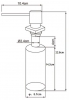 Дозатор для мыла Oulin OL-401FS