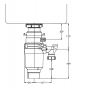 Измельчитель пищевых отходов ATC-WZB390A Compact